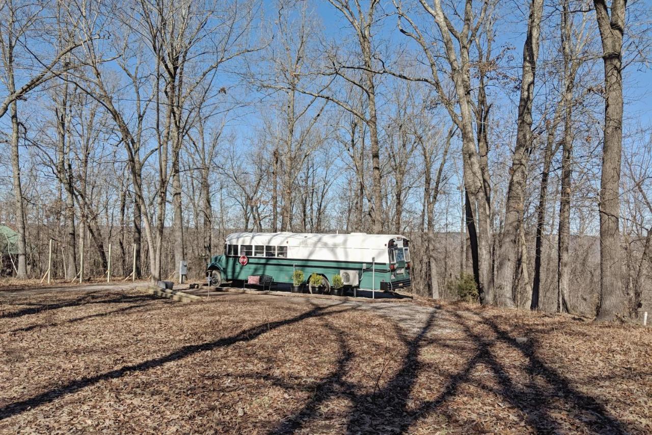 "Skoolie"- The Emerald Gypsy - School Bus Conversion Hotel Mountain View Exterior foto