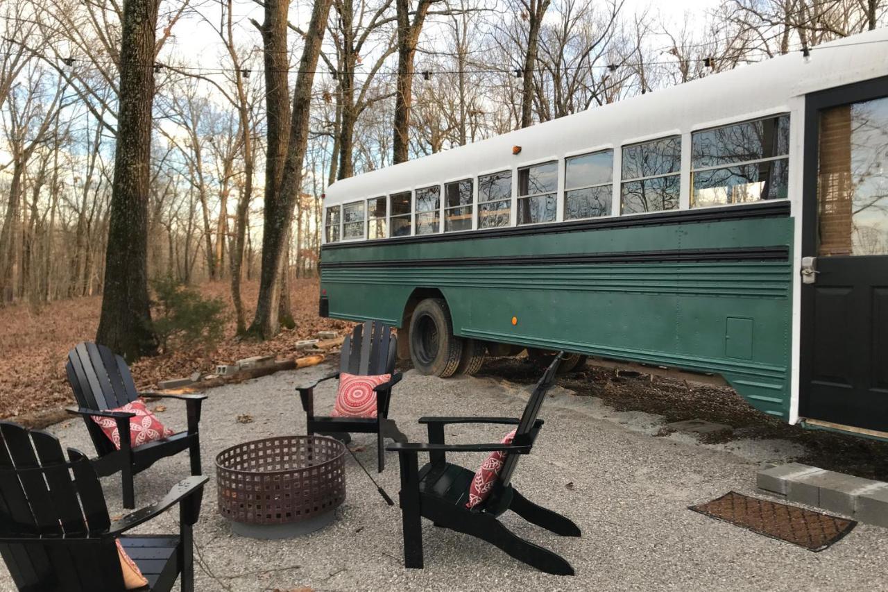 "Skoolie"- The Emerald Gypsy - School Bus Conversion Hotel Mountain View Exterior foto